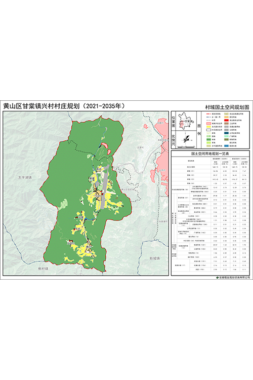 黄山区甘棠镇兴村村庄... 